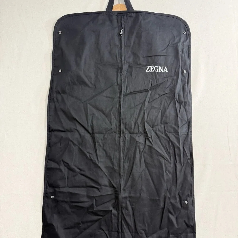 Ermenegildo Zegna Garment Bag Black Suit Travel Cover 24